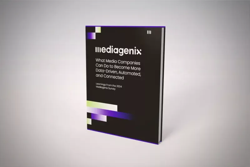 Mediagenix Survey Shows 55% of Media Companies Struggle with Automation and System Connectivity